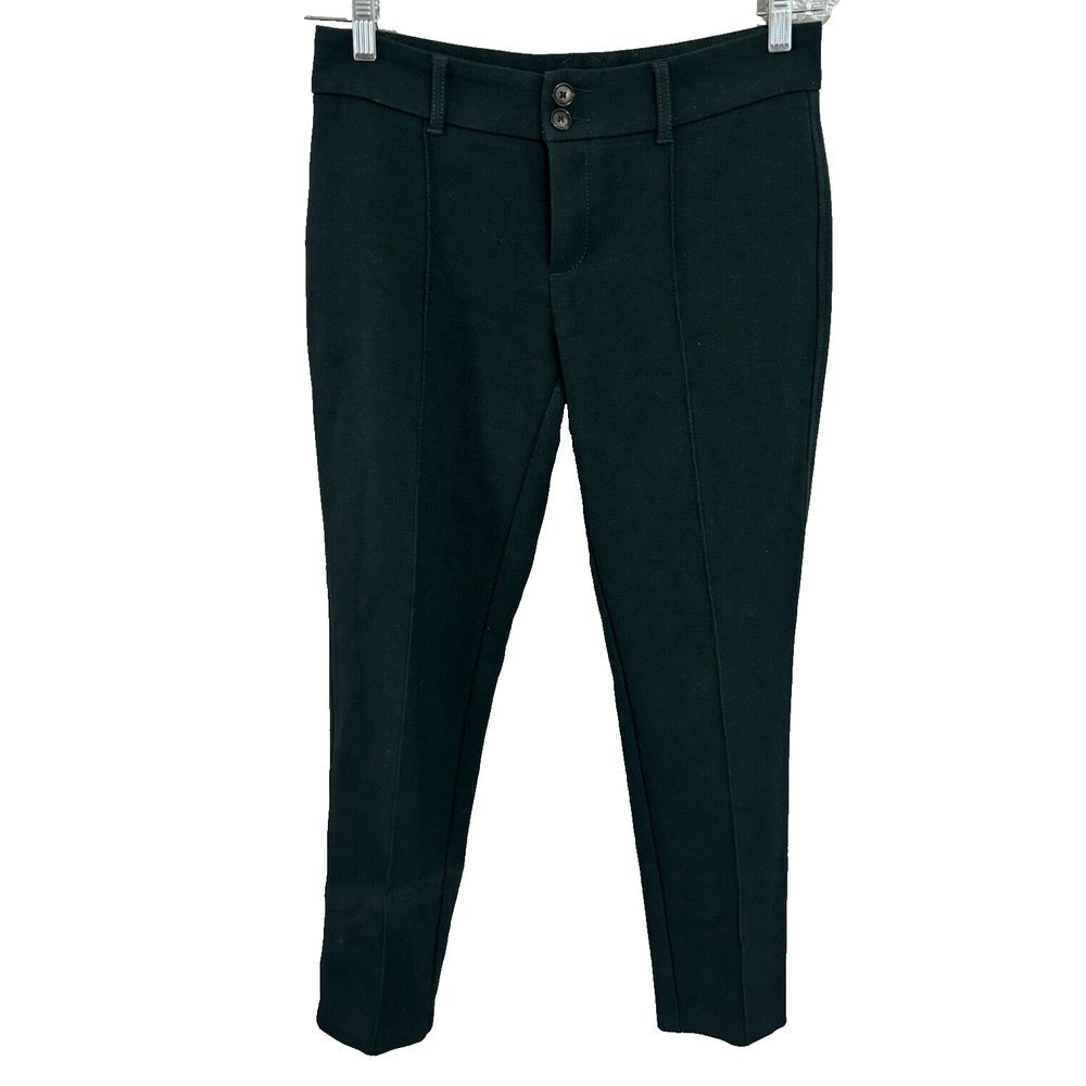 Anthropologie Cartonnier Charlie Ankle Pants Womens 4 Dark Green